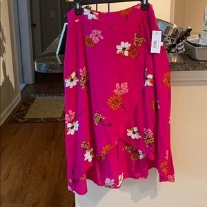 Pink High-Low Skirt!